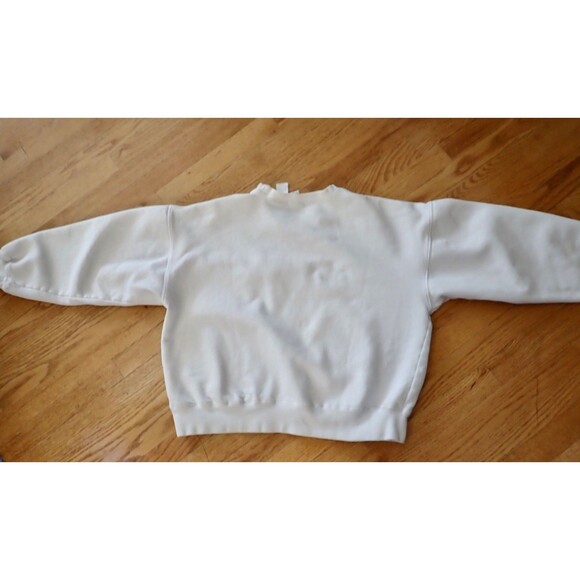 Disney Peace Love & Mickey Mouse Sz XL Unity White Logo Rainbow L/S Sweatshirt - Picture 6 of 7